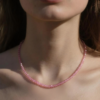 CHAMMAQ Blush Crystal Bow 3 in 1 Necklace Set - Image 4