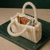 Pearl Beaded Bag – BerryCharm Handmade Handbag Beaded by CHAMMAQ - Image 3