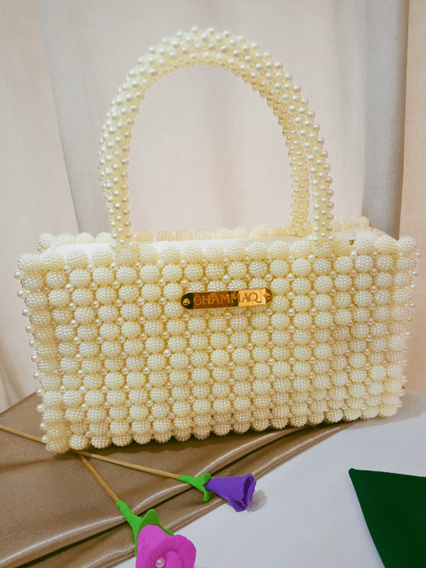 BerryCharm Trendy Berry Beaded Handbag  | Berry Beads | Handmade by CHAMMAQ - Image 2