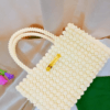 Pearl Beaded Bag – BerryCharm Handmade Handbag Beaded by CHAMMAQ - Image 7