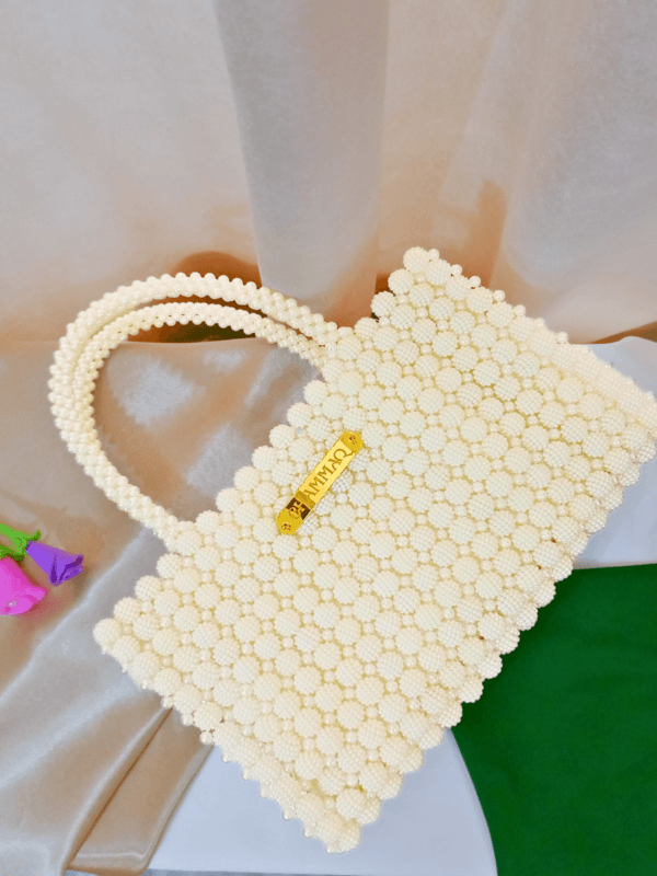 BerryCharm Trendy Berry Beaded Handbag  | Berry Beads | Handmade by CHAMMAQ - Image 6