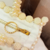Pearl Beaded Bag – BerryCharm Handmade Handbag Beaded by CHAMMAQ - Image 6
