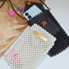 Mobile Beaded Shoulder Bags – PearlGlide Minimalist Crossbody by CHAMMAQ