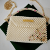 CHAMMAQ Floral Pearl Beaded Bag ✨ – Elegant Handmade Luxury - Image 6
