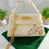 CHAMMAQ Floral Pearl Beaded Bag ✨ – Elegant Handmade Luxury - Image 7