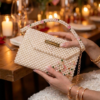 CHAMMAQ Floral Pearl Beaded Bag ✨ – Elegant Handmade Luxury - Image 2
