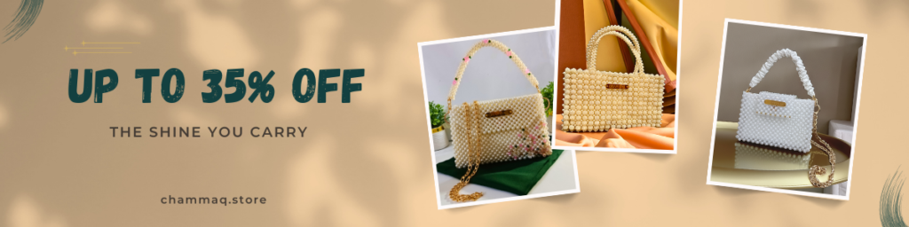 Chammaq Shop Beaded Bag