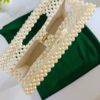 Beaded Bucket Bag by CHAMMAQ – Elegant Handmade Pearl Bag - Image 2