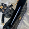 Beaded Shoulder Bag by CHAMMAQ – Midnight Gleam Luxury - Image 3