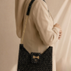 Beaded Shoulder Bag by CHAMMAQ – Midnight Gleam Luxury - Image 2