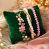 3-in-1 Beaded Bracelet Set – Elegant Handmade Crystal & Pearl Bracelets by CHAMMAQ