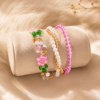 3-in-1 Beaded Bracelet Set – Elegant Handmade Crystal & Pearl Bracelets by CHAMMAQ - Image 3