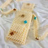 Mobile Beaded Bag by CHAMMAQ | Double Pocket Sling Bag for Everyday Use - Image 5