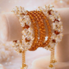 Festive Bangle Set With Dangling Latkans | Handcrafted by CHAMMAQ