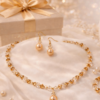CHAMMAQ Warm Amber Crystal 3-Piece Matching Set