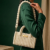 Pearl Beaded Bag – BerryCharm Handmade Handbag Beaded by CHAMMAQ - Image 4