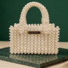 Pearl Beaded Bag – BerryCharm Handmade Handbag Beaded by CHAMMAQ - Image 2