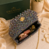 Beaded Structured Bag by CHAMMAQ – Midnight Radiance - Image 3
