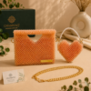 Beaded Mini Heart Sling by CHAMMAQ – Little Princess Luxe - Image 4