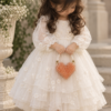 Beaded Mini Heart Sling by CHAMMAQ – Little Princess Luxe
